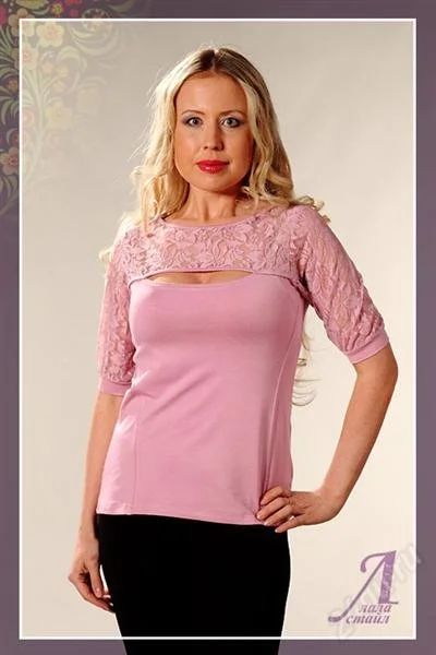 Лот: 2565946. Фото: 1. Новая блуза, пепельно-розовая... Блузы, рубашки
