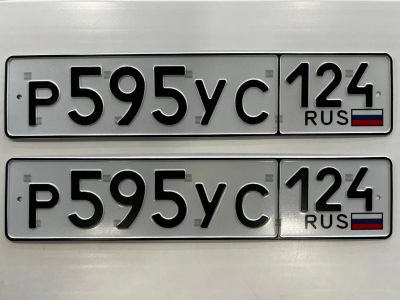 Лот: 25725680. Фото: 1. гос номер Р 595 УС 124. Госномера
