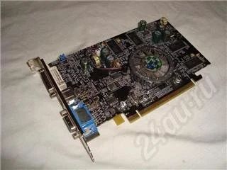 Лот: 200681. Фото: 1. Видеокарта Radeon X600Pro 256MB. Видеокарты