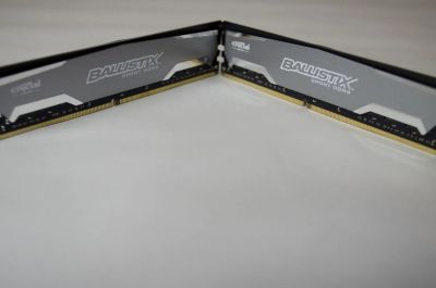Лот: 15683290. Фото: 1. Crucial Ballistix Sport DDR4 2X4... Оперативная память