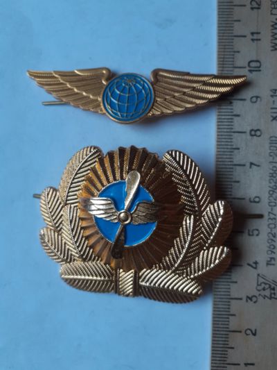 Лот: 24672989. Фото: 1. (№ 12837) кокарда на фуражку,комплект... Униформа