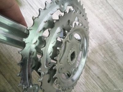 Лот: 9911822. Фото: 1. Система шатунов Prowheel 48-38-28т... Запчасти