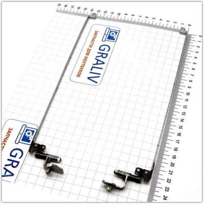 Лот: 12664844. Фото: 1. Петли ноутбука Acer Extensa 5235... Стойки, направляющие