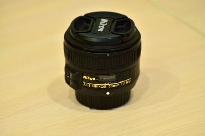 Лот: 11652289. Фото: 1. Объектив Nikon 50mm f/1.8G AF-S... Объективы