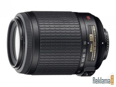 Лот: 2628419. Фото: 1. Телеобъектив Nikon 55-200MM F... Объективы