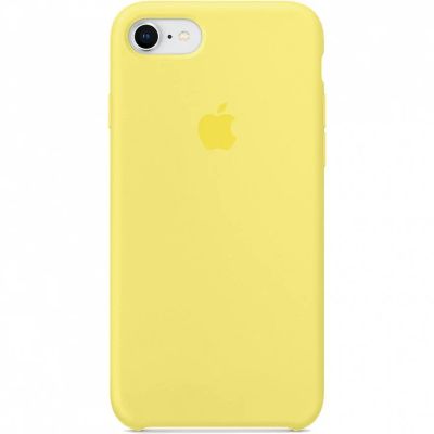 Лот: 12006820. Фото: 1. Silicone Case for iPhone 8/7 Yellow. Чехлы, бамперы