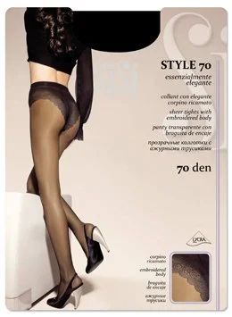 Лот: 5391788. Фото: 1. Колготки Style 70 Moka (Кофейный... Колготки, чулки