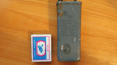 Лот: 15243948. Фото: 1. Конденсатор ПСМ 3,8мкф 400в. Конденсаторы