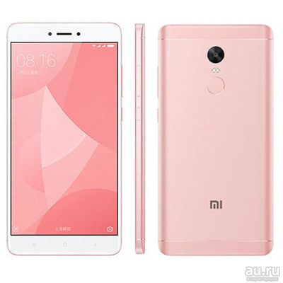 Лот: 10774017. Фото: 1. Xiaomi Redmi Note 4X Pink 3Gb... Смартфоны