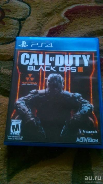 Лот: 9084311. Фото: 1. Call of duty black ops iii 3 ps4... Игры для консолей