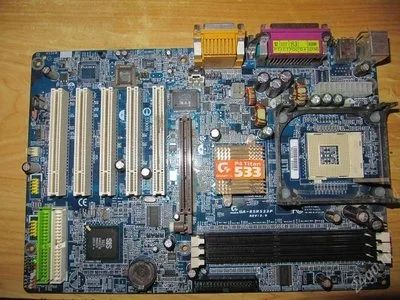 Лот: 1038514. Фото: 1. Материнская плата Gigabyte GA-8SR533P... Материнские платы