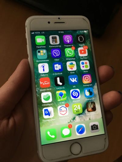 Лот: 11356818. Фото: 1. iPhone 6 состояние нового. Смартфоны