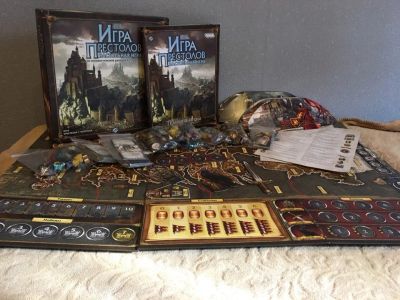Лот: 8270801. Фото: 1. Настольная игра "Игра престолов... Настольные игры, карты