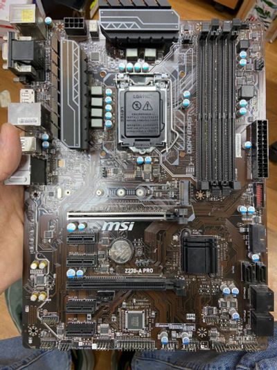 Лот: 19368760. Фото: 1. Материнская плата MSI Z270-A PRO. Материнские платы