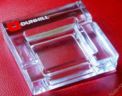 Лот: 3968983. Фото: 1. Пепельница dunhill новая стекло. Предметы интерьера и быта
