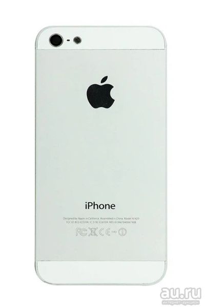 Лот: 9456421. Фото: 1. Корпус Apple iPhone 5 белый hi-copy... Корпуса, клавиатуры, кнопки