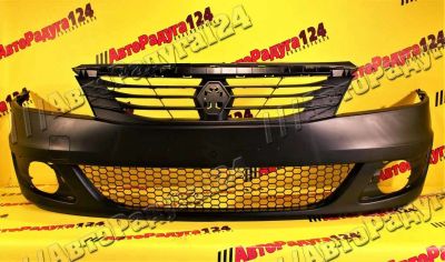 Лот: 18634345. Фото: 1. Бампер Renault Logan, Рено Логан... Кузов