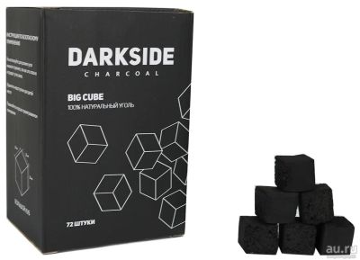 Лот: 13365088. Фото: 1. Уголь для кальяна Darkside 25... Аксессуары и запчасти для кальянов
