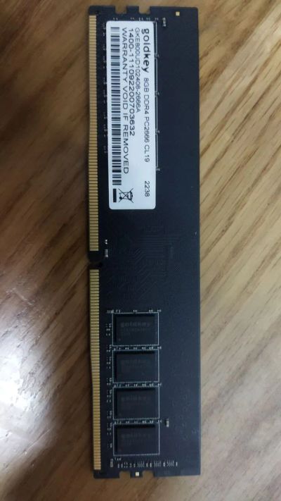 Лот: 21039712. Фото: 1. Goldkey 8gb ddr4. Оперативная память