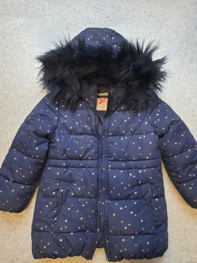 Лот: 18459424. Фото: 1. Теплая куртка для девочки h&m. Верхняя одежда