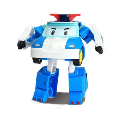 Лот: 4683209. Фото: 1. Поли трансформер (7,5 см), Robocar... Машины и техника