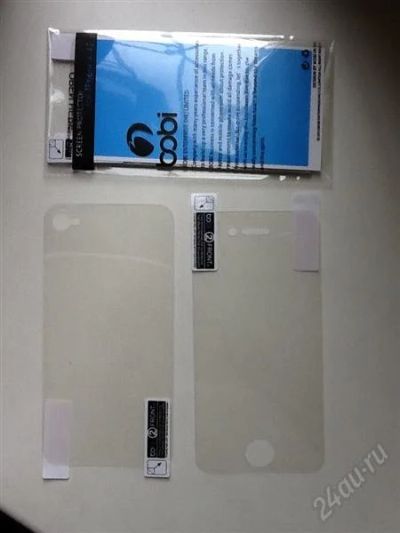 Лот: 2889433. Фото: 1. защитная пленка iphone 4 / 4s... Защитные стёкла, защитные плёнки