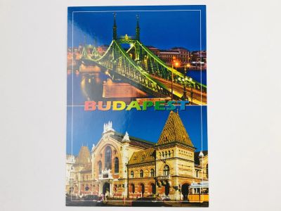 Лот: 23296382. Фото: 1. Будапешт. Центральный рынок. Открытка... Открытки, конверты