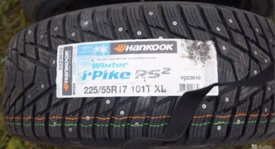 Лот: 19443050. Фото: 1. Шины 225/55 R17 Hankook W429... Шины