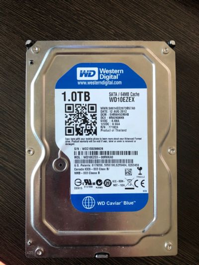 Лот: 15767308. Фото: 1. жесткий диск wd blue. Жёсткие диски (HDD)