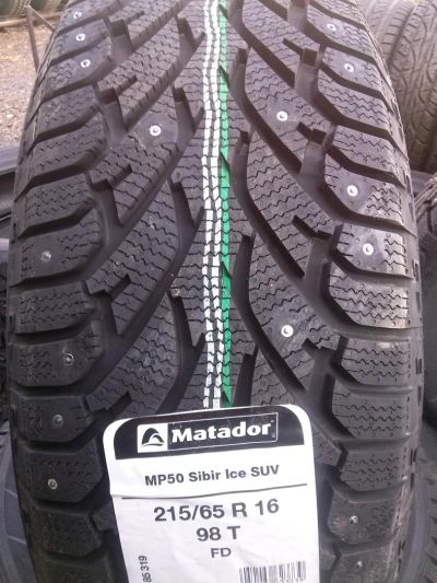 Лот: 4512015. Фото: 1. 215 65r16 Matador MP-50 Sibir... Шины