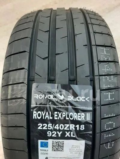 Лот: 24932230. Фото: 1. Летняя резина 225/40 R-18 "Royal... Шины
