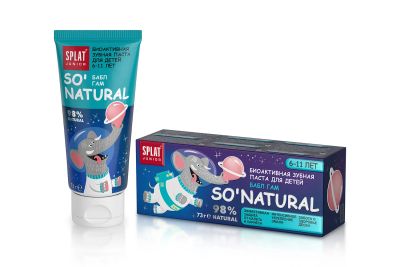 Лот: 23680343. Фото: 1. Зубная паста SPLAT Junior Bubble... Уход за полостью рта