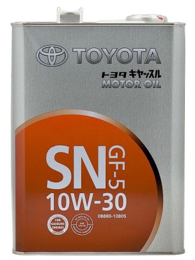 Лот: 8643075. Фото: 1. Toyota, 10W-30, 1L (OEM Япония... Масла, жидкости