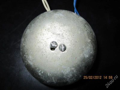 Лот: 1594724. Фото: 1. Громкий советский звонок 220v. Звонки, сирены