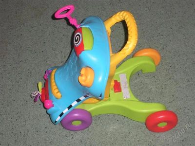 Лот: 2581901. Фото: 1. машинка- Ходунки-каталка Playscool. Ходунки, прыгунки, качели