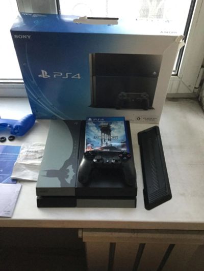 Лот: 6761249. Фото: 1. Ps 4 500 Гб + Star Wars battlefront. Игровые приставки, консоли