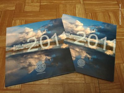 Лот: 24985853. Фото: 1. Эстония 2011 Официальный набор... Страны СНГ и Балтии