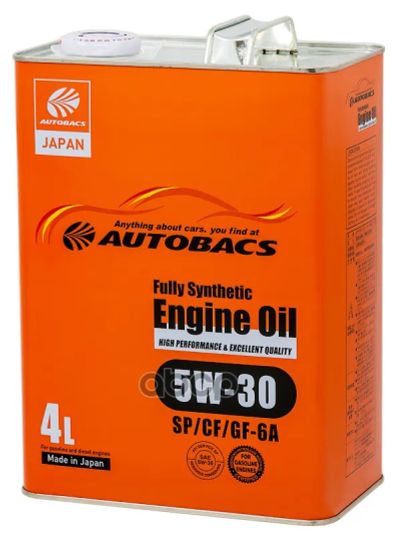 Лот: 24861748. Фото: 1. AUTOBACS Autobacs Engine Oil Fs... Масла, жидкости