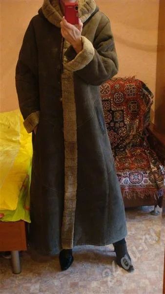 Лот: 378394. Фото: 1. Дубленка р -46-48 натуральная. Верхняя одежда
