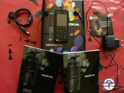 Лот: 1198149. Фото: 1. nokia 5220:::xpressmusic:::без... Кнопочные мобильные телефоны