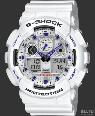 Лот: 8964940. Фото: 1. ЧАСЫ CASIO G-SHOCK GA-100A. Оригинальные наручные часы