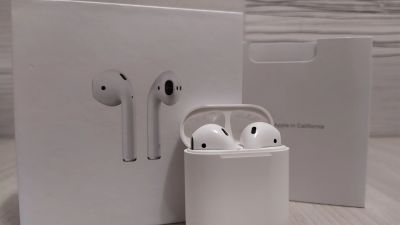 Лот: 14944854. Фото: 1. Наушники AirPods. Наушники, гарнитуры