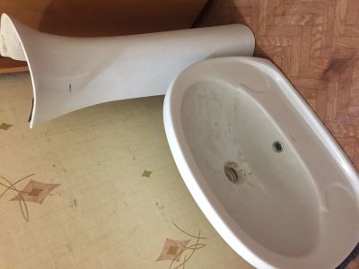 Лот: 12044480. Фото: 1. Раковина подставка тюльпан. Раковины, умывальники