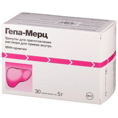 Лот: 24928064. Фото: 1. Гепа-Мерц 3 г гранулы для приготовления... Лекарства