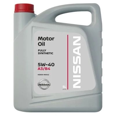 Лот: 12142703. Фото: 1. Nissan 5W40 (5л) моторное синтетика... Масла, жидкости