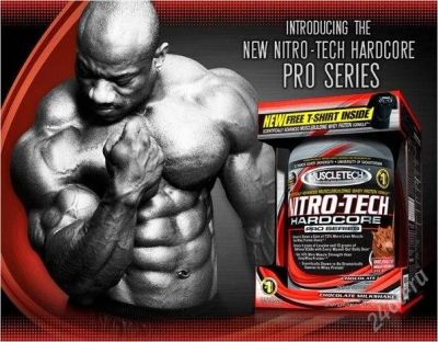Лот: 2285776. Фото: 1. протеин №1 от MuscleTech - NITRO-TECH... Спортивное питание, витамины