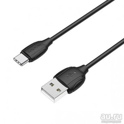 Лот: 17621189. Фото: 1. Кабель USB- Type-C Borofone BX19... Дата-кабели, переходники