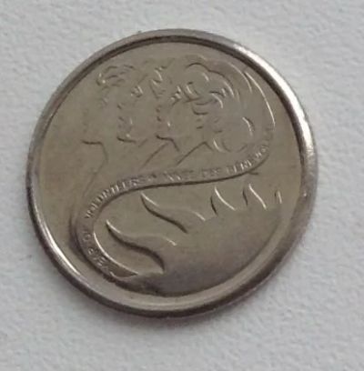 Лот: 17269835. Фото: 1. Монета 10 центов. Канада. Америка