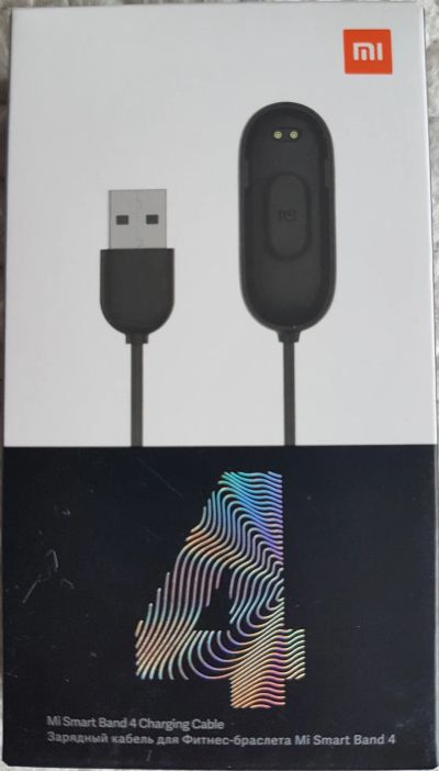 Лот: 15960032. Фото: 1. Xiaomi Mi Band 4 Зарядное устройство... Зарядные устройства, блоки питания, адаптеры сетевые для смартфонов