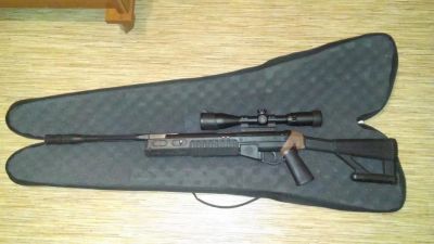 Лот: 9227722. Фото: 1. Crosman TR77-NPS + прицел Leapers... Пневматическое оружие